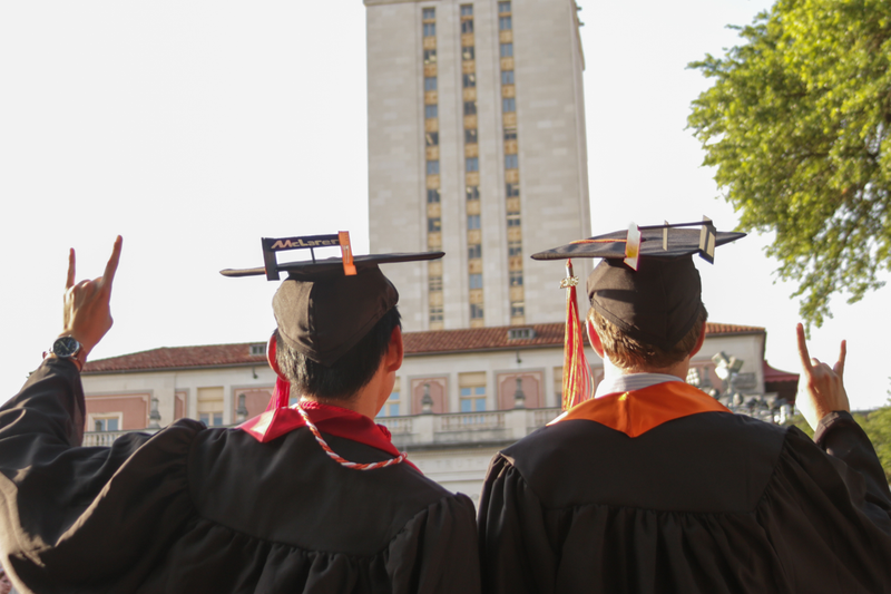 Illustration for article titled These Two Graduates Turned Their Grad Caps Into Formula One Wings